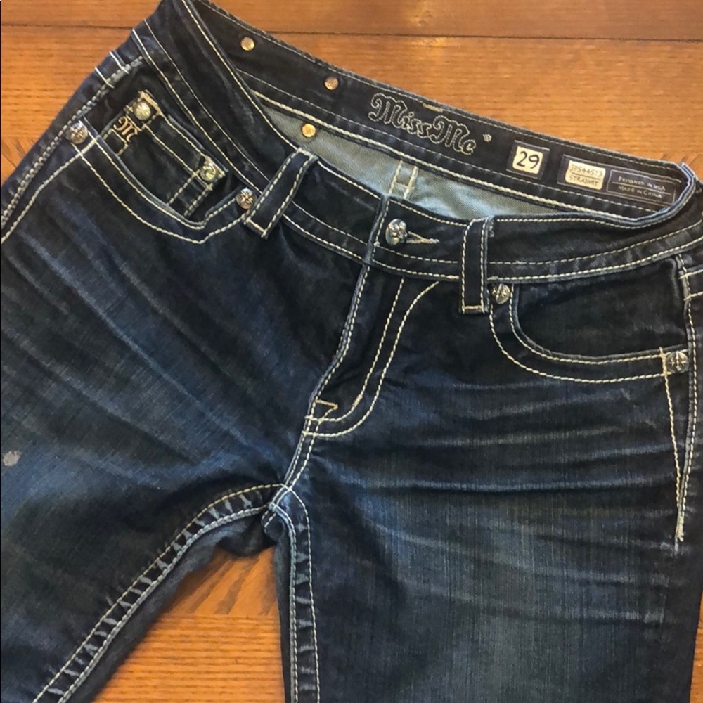 Miss Me straight leg jeans